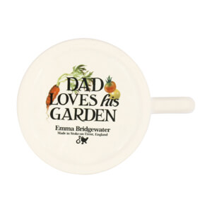 Emma Bridgewater Dad Loves His Garden Half Pint Mug